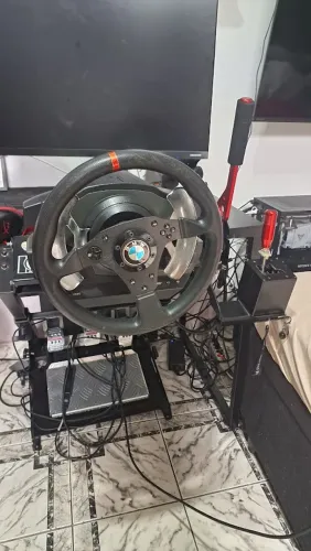 simulador corrida completo thrustmaster t500