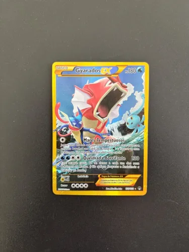 Carta Pokémon Gyarados EX 123/122 ULTRA RARA | Ótimo estado