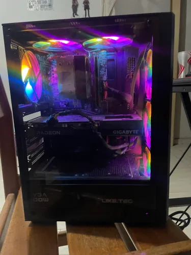 PC Gamer Ryzen 5 5600 RX 6600 8GB e 16GB De RAM