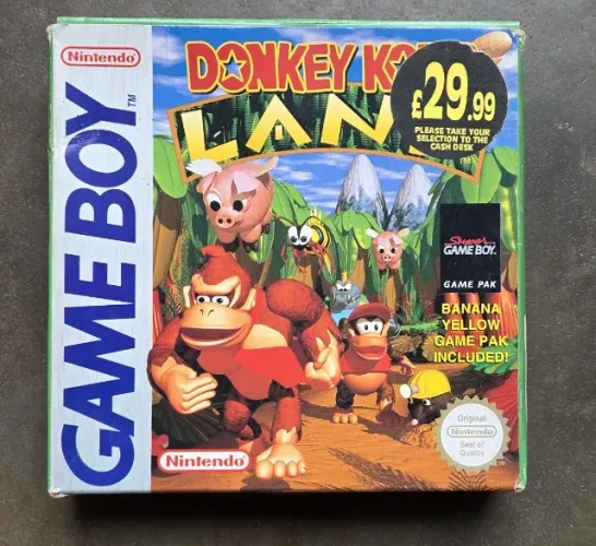 Donkey Kong Land Game Boy Original CIB Caixa e Manual