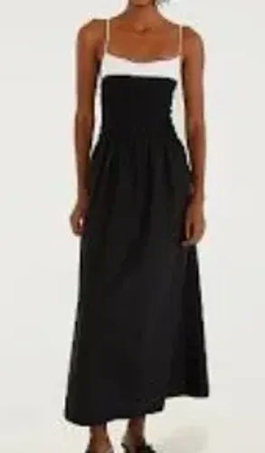 Vestido FARM Bicolor Lastex - PP