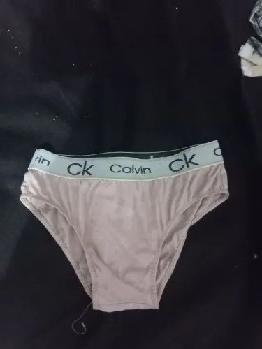 Cueca Slip CK - Bege