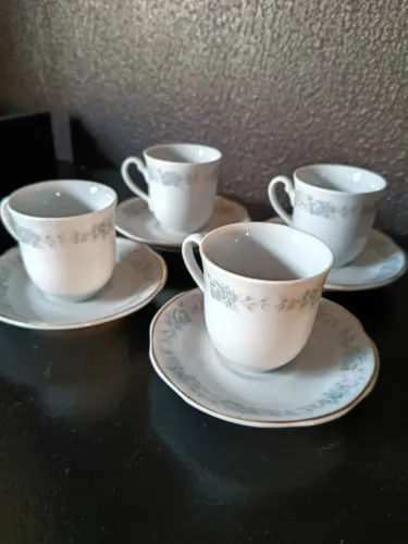 Xícaras cafezinho ou chá