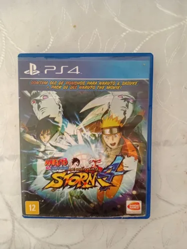 game PS4 Naruto Shippuden Ultimate Ninja Storm 4 dublado portugues
