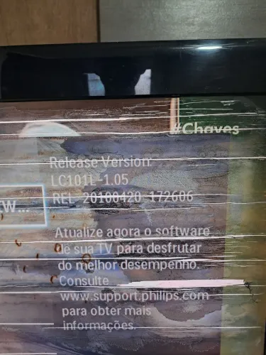 Tv com defeito