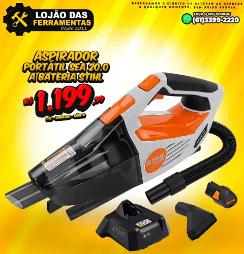 Aspirador Portátil A Bateria SEA 20.0 Stihl