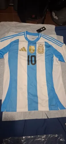 Camisa Argentina Messi 2924 - Primeira depois do titulo mundial