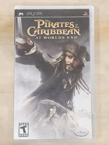Jogo original de psp Pirates of the Caribbean at worlds end