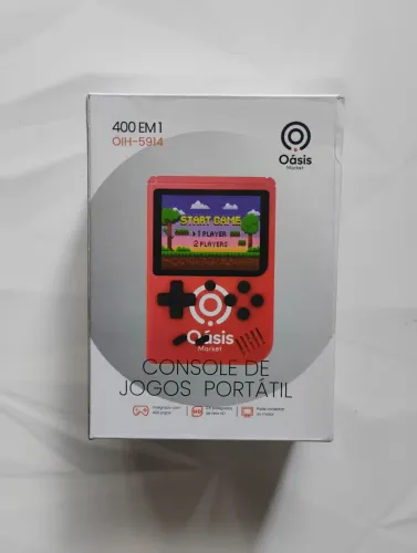 Super Mimi Game Retrô Vermelho 400 em 1