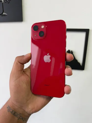 iPhone 13 128gb Apple Vermelho Bateria 87% Loja Física C/ Garantia