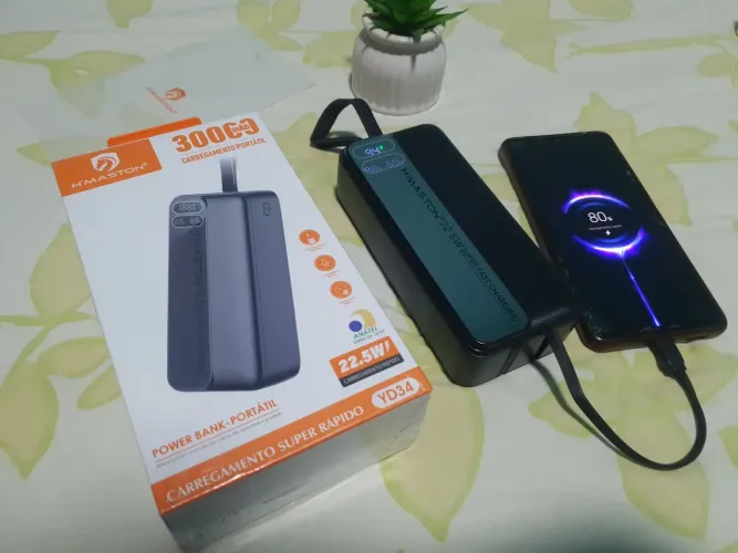 Carregador portátil 30.000mAh