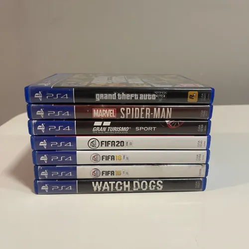 7 Jogos Originais PS4 ? GTA V, Spider-Man, FIFA, Gran Turismo e Watch Dogs