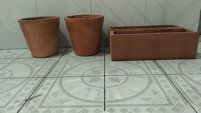 Vasos de cimento 