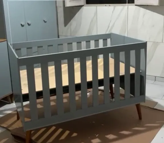 Berço Americano usado poucas vezes (vira cama)