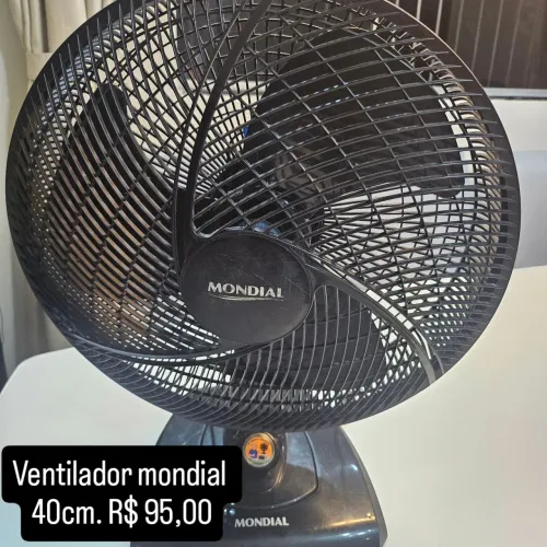 Ventilador mondial 40cm preto