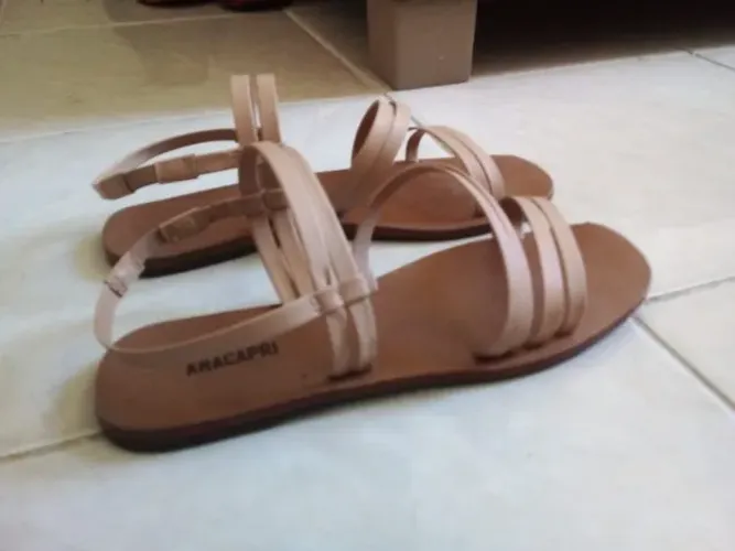 Sandalia Anacapri Rasteira semi nova 60,00
