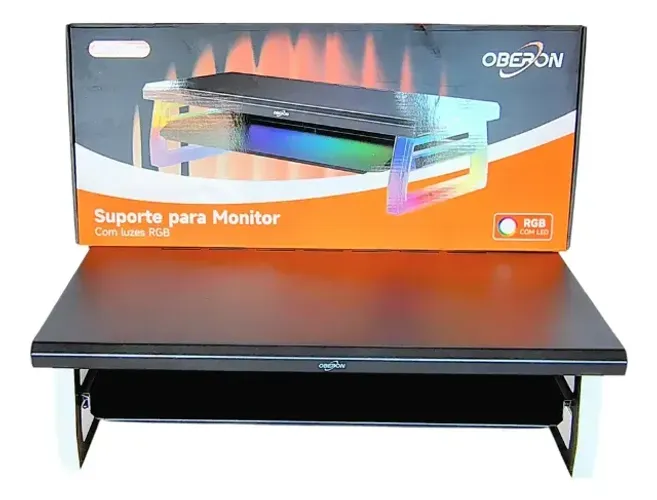 Suporte Para Monitor Com Luzes Rgb Oberon Or-sp256