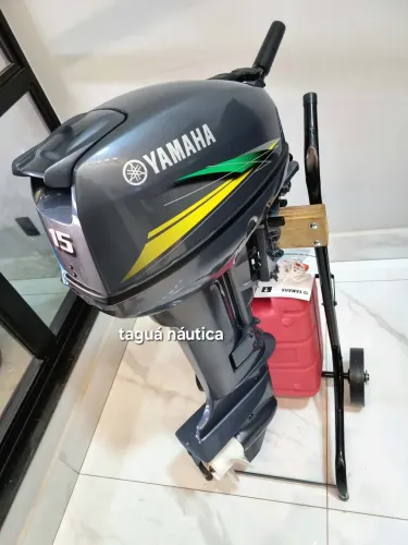 Motor Yamaha 15hp 2 Tempos Novo Ano 2026 Completo Garantia 5 Anos Promoção Última Unidades