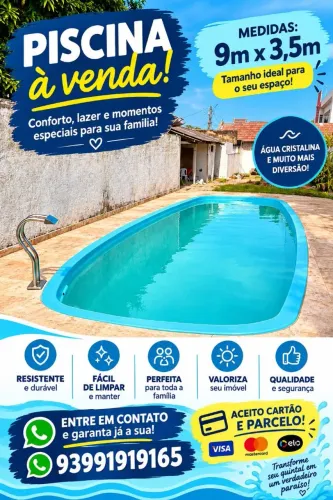 NÃO PERCA ESSA OPORTUNIDADE! PISCINA