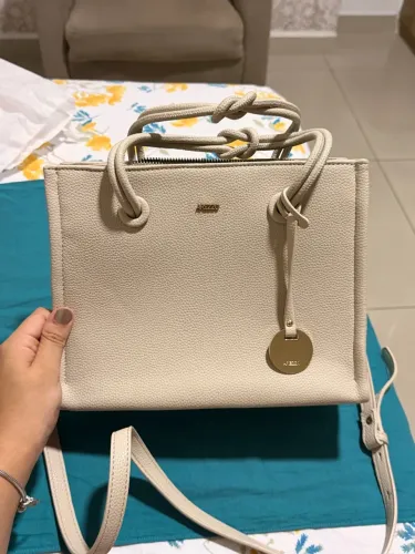 Bolsa Tote Arezzo Branca NUNCA USADA