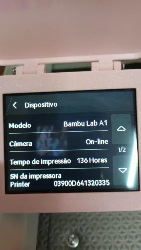 Impressora 3d bambu lab a1 com ams 
