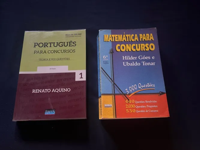 Livros pra concursos