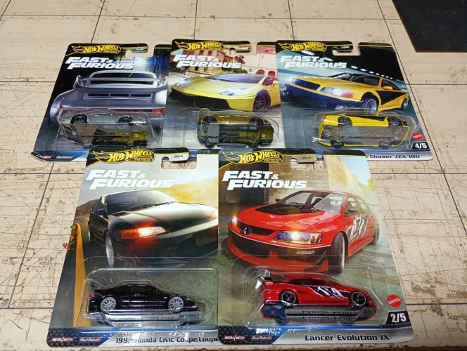 Set completo velozes e furiosos Premium