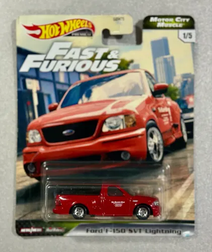 Hot Wheels Ford F-150 SVT Lightning - Velozes e Furiosos - Premium