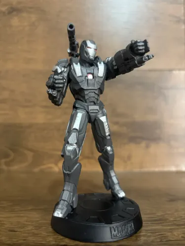Colecionável Maquina de Combate War Machine Eaglemoss Marvel Movie Homem de Ferro Iron man