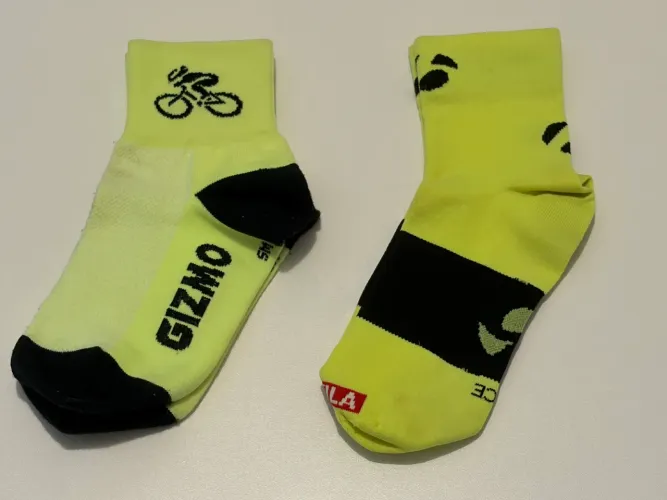Meia de ciclismo 