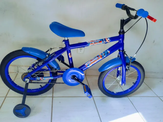 Bicicleta aro 16 capitão América promoção 