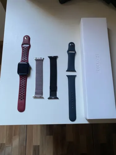 Apple Watch Series 8 41mm (gps) + 3 Pulseiras - Cor Meia-noite