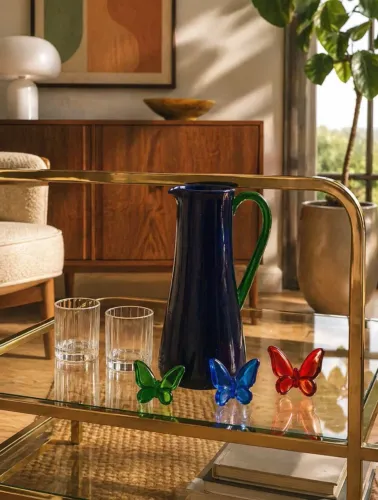 Jarra de Murano Autêntica - Decoração Luxo Obra de Arte