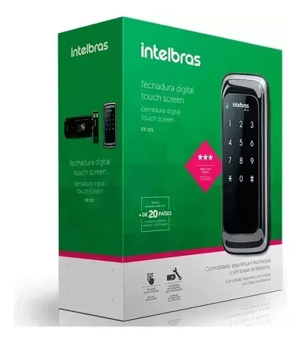 Fechadura Digital De Sobrepor Intelbras Fr 101