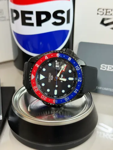 Relógio Seiko Pepsi edição Limitada