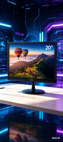 Monitor 20 polegadas, 5ms, 60hz, HDMI e vga