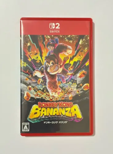 Donkey Kong Bananza Nintendo Switch 2 textos em inglês