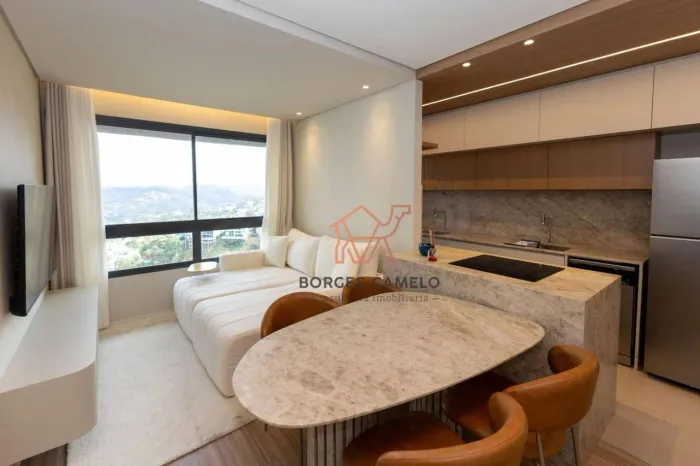 Apartamento MOBILIADO venda por R$ 1.150.000 ou aluguel por R$ 6.900/mês - Vila da Serra -