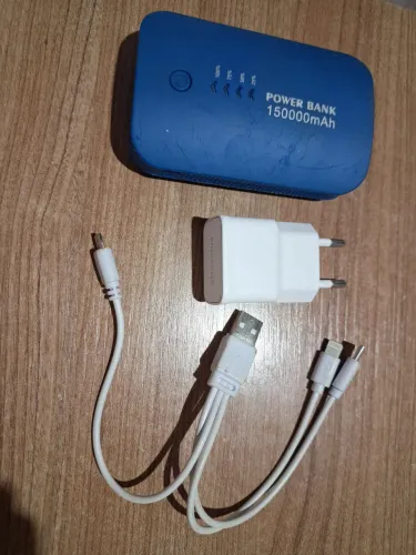 Power Bank Carregador Portátil 150.000mAh - Ultra Capacidade com Indicador LED