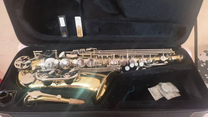 Saxofone Alto Mib Tokai - Praticamente Novo + Estojo Original