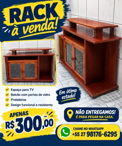 Rack de Madeira