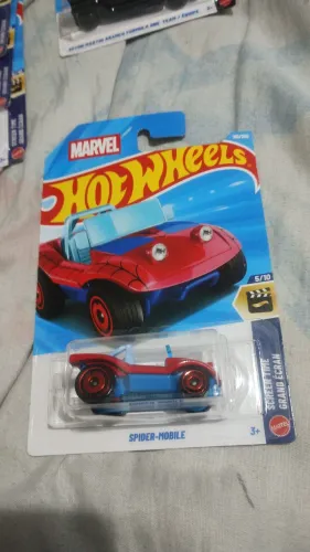 Hot Wheels spider mobile homem aranha