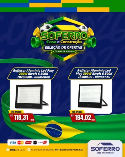 Refletor de led