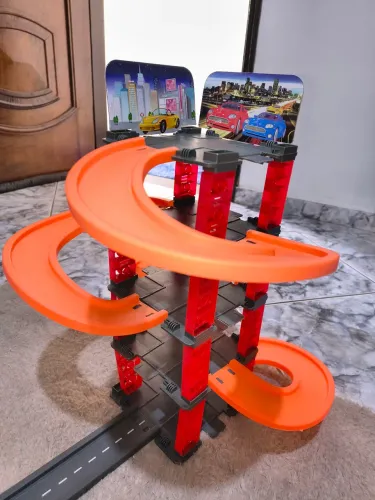 Pista de carrinho desmontável