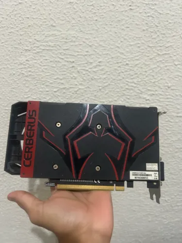 Placa de vídeo gtx 1050ti com defeito