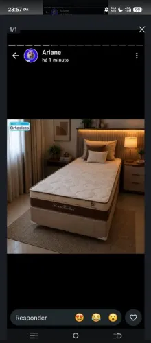 Cama com a espuma molas ensacadas de solteiro colchão confortável