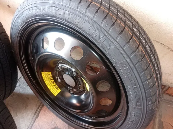 Roda, Estepe fino furaçao  5x105, step original da gm tracker, cruze, nova montana 