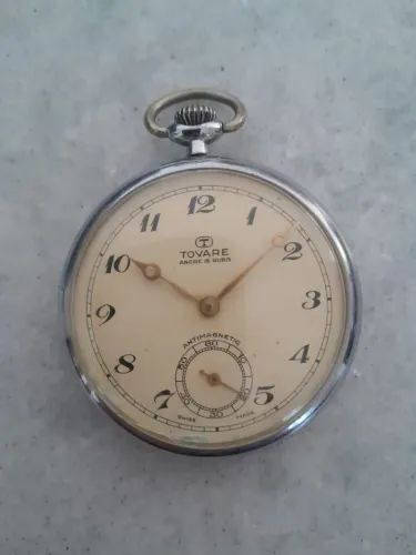 Relógio de bolso antigo Tovare