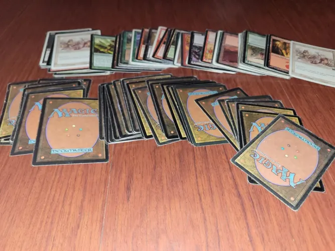 Endo deck cartas Magic originais de época, não são as novas tem mais de 30 anos esse deck