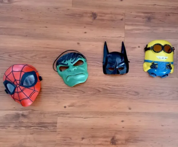 Máscaras de Super-Heróis e Personagens diversos - R$ 25/cada
